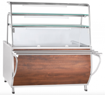 Мармит первых блюд Abat ПМЭС-70Т-01 (дуб) (210000802398) в ШефСтор (chefstore.ru)